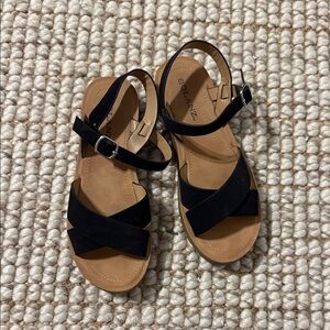 Black Strappy Sandals